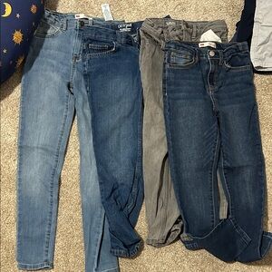 Lot of 4 size 8 boys jeans